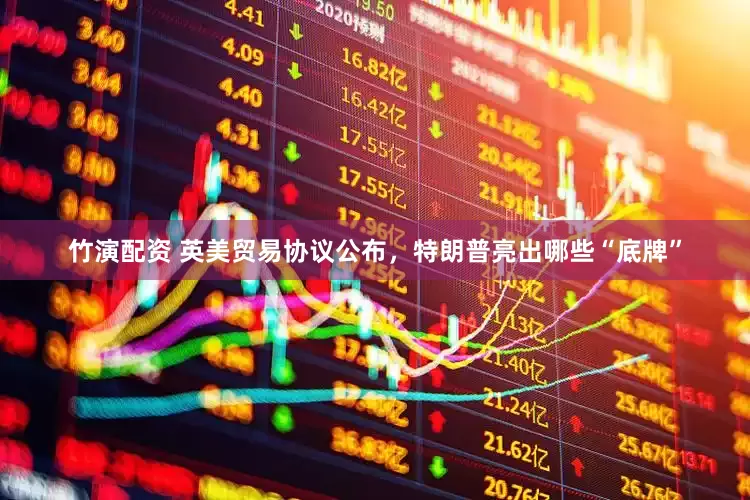 竹演配资 英美贸易协议公布，特朗普亮出哪些“底牌”