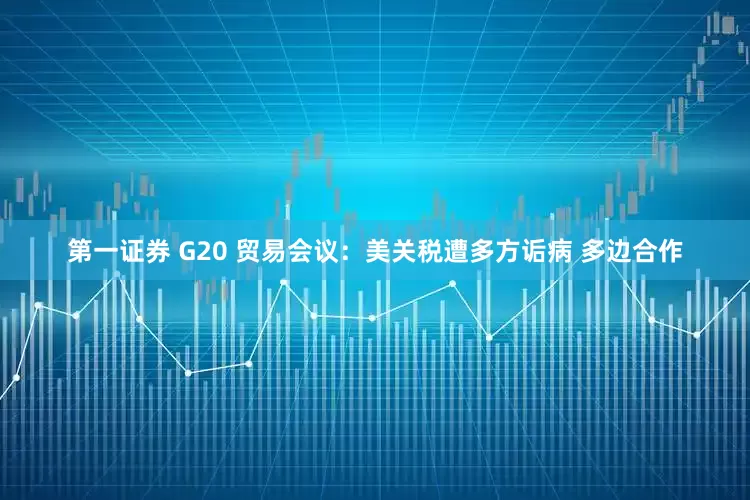 第一证券 G20 贸易会议：美关税遭多方诟病 多边合作